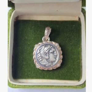 Silver Coin Pendant